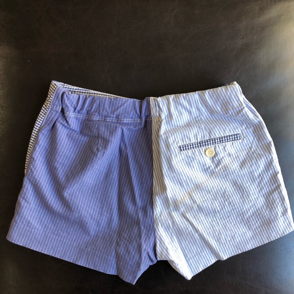 Multi-Pattern Linen Shorts Size 14 - Picture 4 of 7